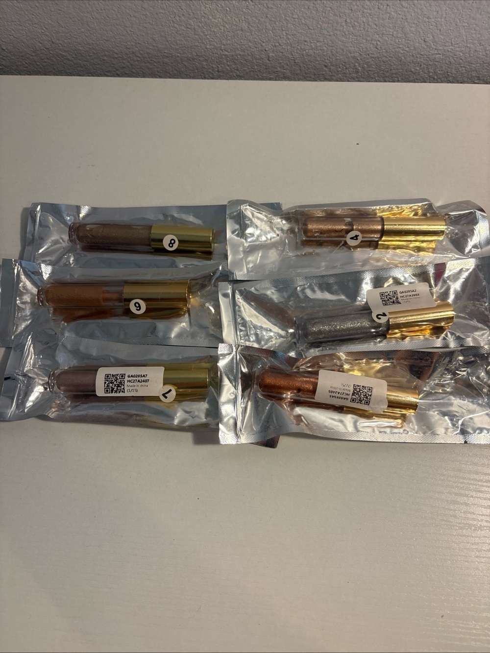 6-Teayason Lip Glosses New And Sealed.